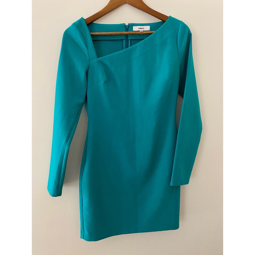 Likely Teal Mini Dress